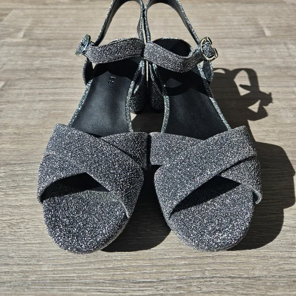 Aerosoles Glitter Sandals in Silver - Picture 4 of 7